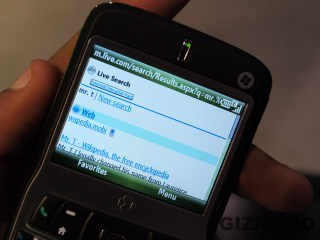 Illustration for article titled Hands On Windows Mobile 6.1 (Update is Skin Deep)